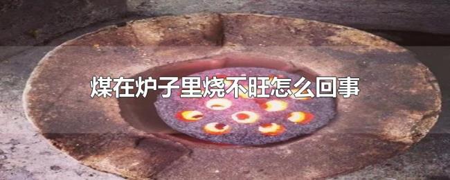 煤在炉子里烧不旺怎么回事