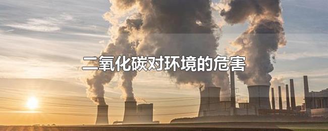 二氧化碳对环境的危害 二氧化碳对环境的危害