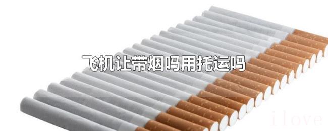 飞机让带烟吗用托运吗 飞机让带烟吗用托运吗