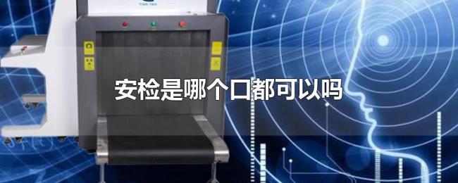 安检是哪个口都可以吗 安检是哪个口都可以吗
