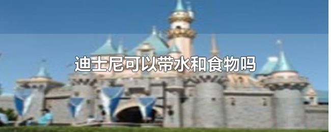 迪士尼可以带水和食物吗 迪士尼可以带水和食物吗