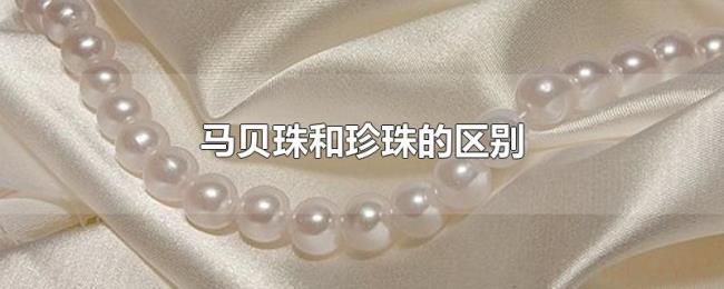 马贝珠和珍珠的区别 马贝珠和珍珠的区别