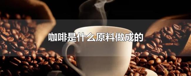 咖啡是什么原料做成的 咖啡是什么原料做成的