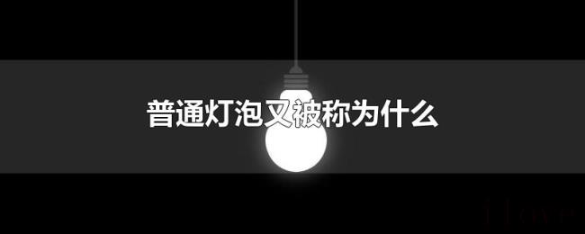 普通灯泡又被称为什么 普通灯泡又被称为什么