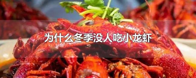 为什么冬季没人吃小龙虾