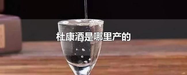 杜康酒是哪里产的