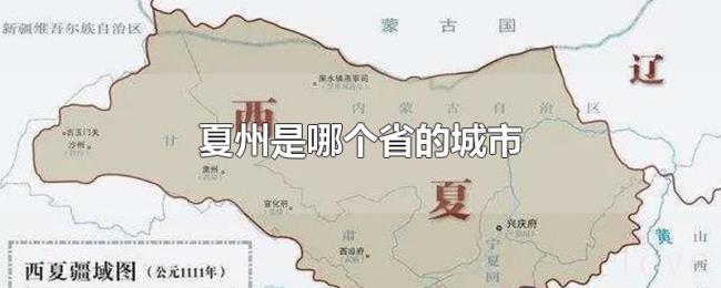 夏州是哪个省的城市