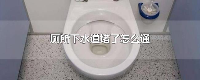 厕所下水道堵了怎么通 厕所下水道堵了怎么通