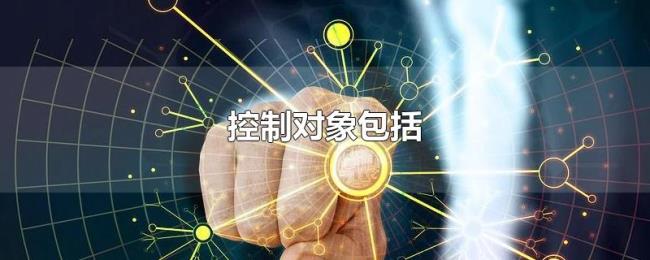 控制对象包括