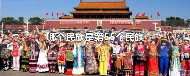 哪个民族是第55个民族 哪个民族是第55个民族