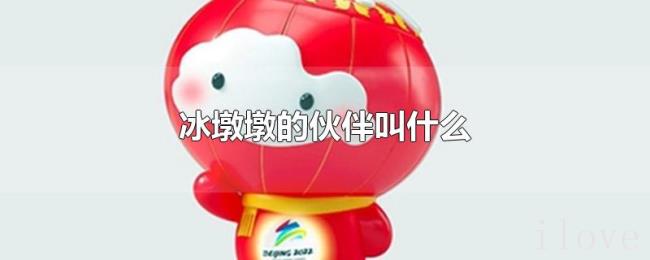冰墩墩的伙伴叫什么 冰墩墩的伙伴叫什么