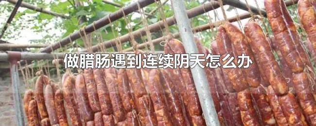 做腊肠遇到连续阴天怎么办 做腊肠遇到连续阴天怎么办