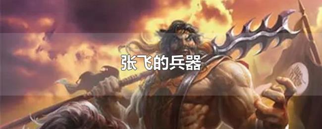 张飞的兵器 张飞的兵器