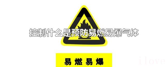 控制什么是预防易燃易爆气体 控制什么是预防易燃易爆气体