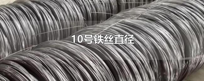 10号铁丝直径