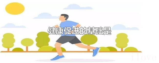 健康促进的基础是