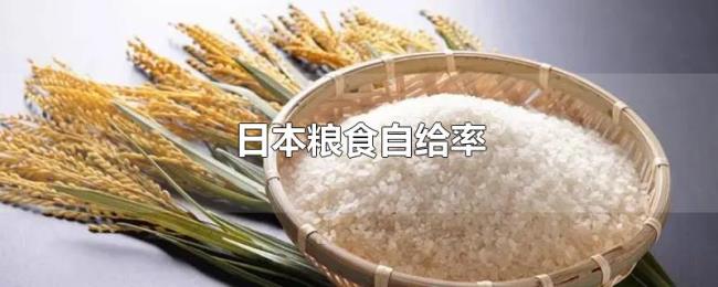 日本粮食自给率 日本粮食自给率