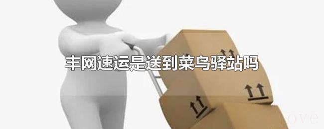 丰网速运是送到菜鸟驿站吗