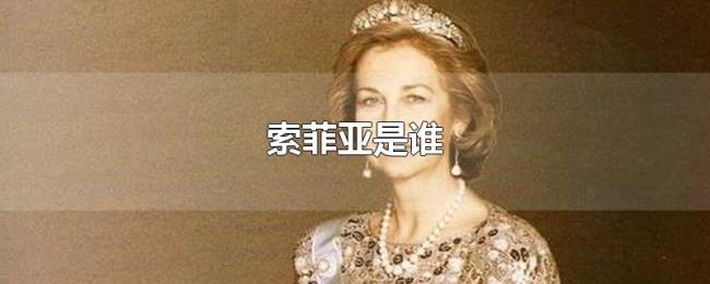 索菲亚是谁 索菲亚是谁