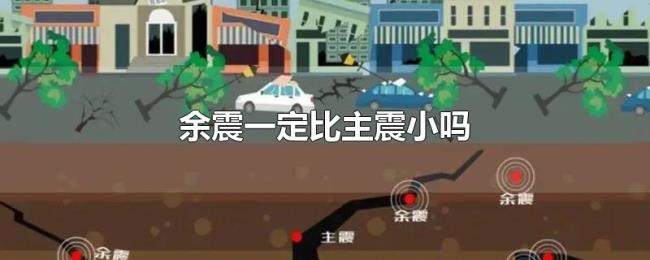 余震一定比主震小吗