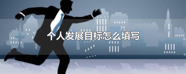 个人发展目标怎么填写 个人发展目标怎么填写