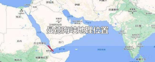 曼德海峡地理位置