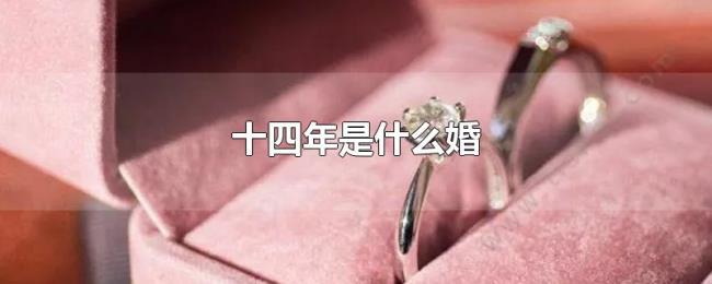 十四年是什么婚 十四年是什么婚
