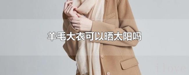 羊毛大衣可以晒太阳吗