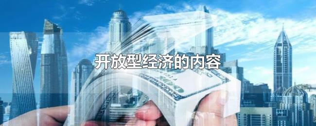 开放型经济的内容 开放型经济的内容