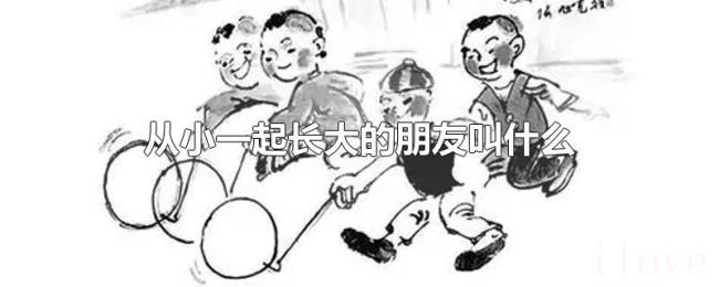 从小一起长大的朋友叫什么 从小一起长大的朋友叫什么