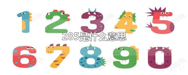 285是什么意思 285是什么意思
