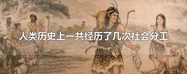 人类历史上一共经历了几次社会分工 人类历史上一共经历了几次社会分工