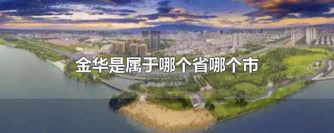 金华是属于哪个省哪个市