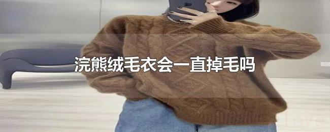 浣熊绒毛衣会一直掉毛吗