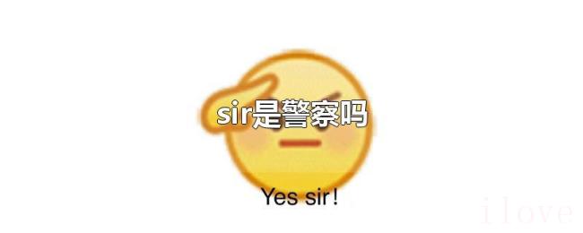 sir是警察吗