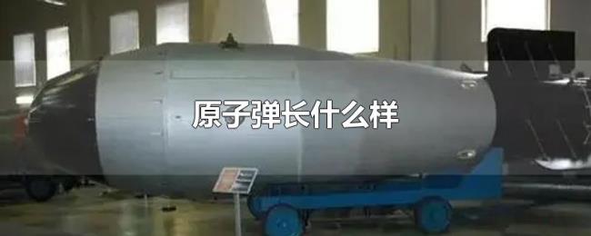 原子弹长什么样 原子弹长什么样