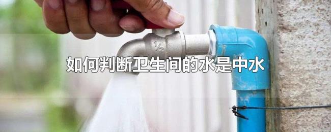 如何判断卫生间的水是中水 如何判断卫生间的水是中水