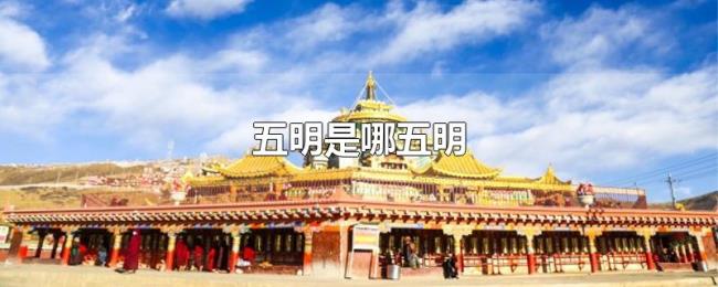 五明是哪五明 五明是哪五明