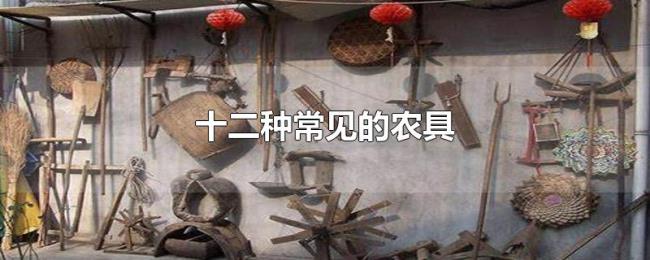 十二种常见的农具 十二种常见的农具