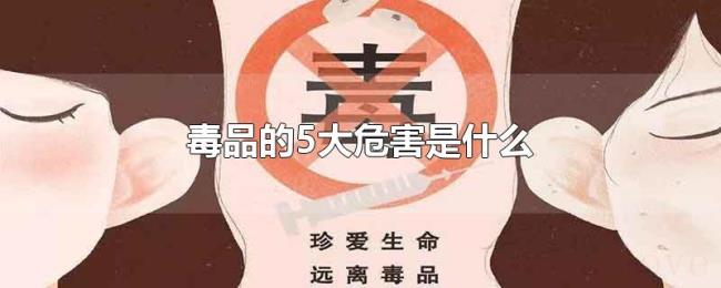 毒品的5大危害是什么
