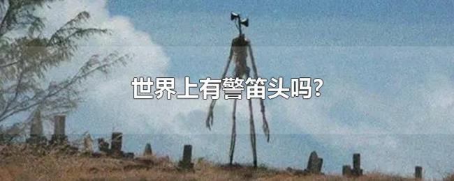 世界上有警笛头吗? 世界上有警笛头吗?
