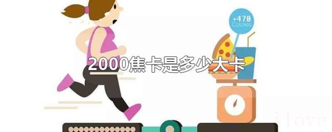 2000焦卡是多少大卡 2000焦卡是多少大卡