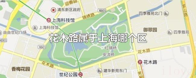 花木路属于上海哪个区 花木路属于上海哪个区
