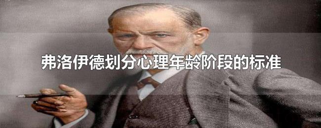 弗洛伊德划分心理年龄阶段的标准