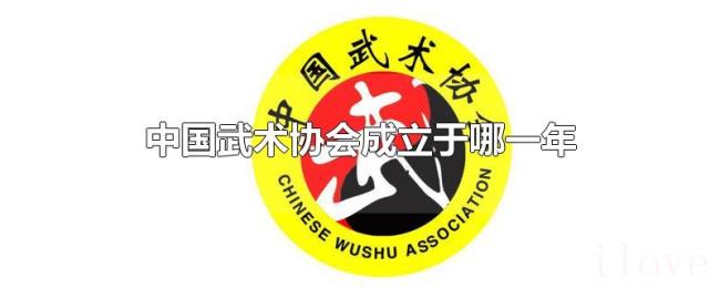 中国武术协会成立于哪一年