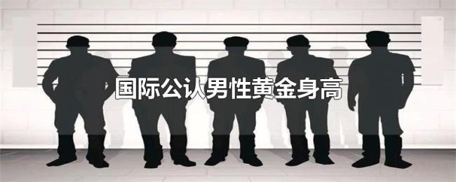 国际公认男性黄金身高