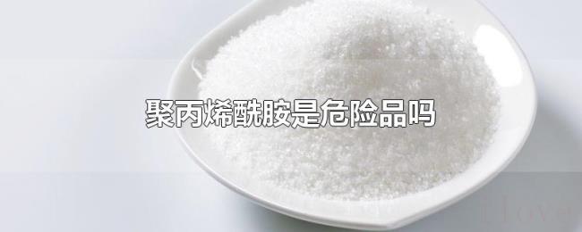 聚丙烯酰胺是危险品吗