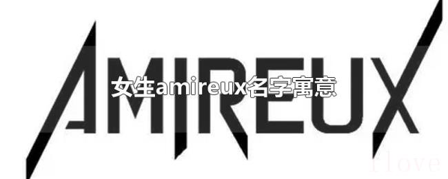 女生amireux名字寓意 女生amireux名字寓意