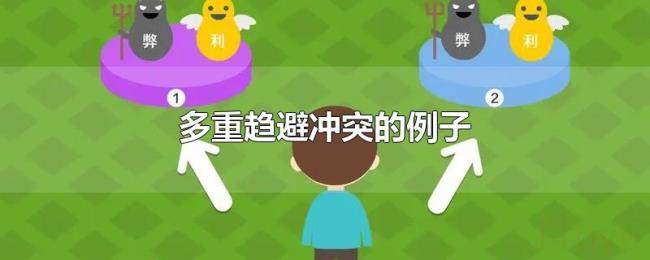多重趋避冲突的例子 多重趋避冲突的例子