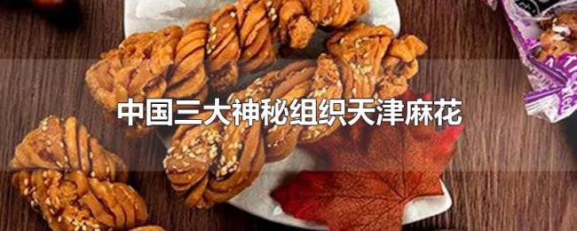 中国三大神秘组织天津麻花 中国三大神秘组织天津麻花